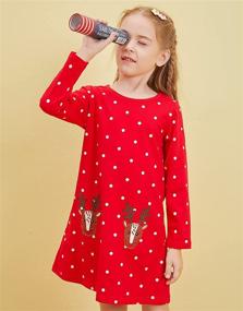 img 3 attached to Haydendear Girls Dresses: Perfect Outfits for Every Little Princess