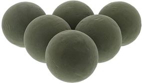 img 4 attached to 6-Pack of 4.5-Inch Wet Floral Foam Spheres for Fresh Flower Arrangements