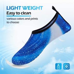 img 3 attached to Mysoft Barefoot Quick Dry Breathable Exercise Men's Shoes for Athletic