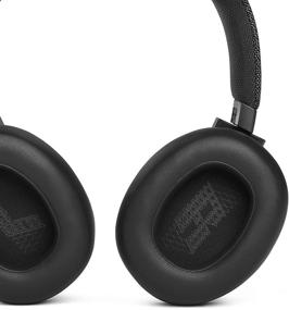 img 1 attached to JBL Live 660NC: Long-Lasting Battery Wireless Over-Ear Headphones with Noise Cancelling & Voice Assistant in Black