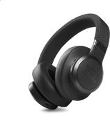 jbl live 660nc: long-lasting battery wireless over-ear headphones with noise cancelling & voice assistant in black logo