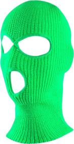 img 3 attached to 🎿 Stay Warm and Protected with Super Z Outlet's Acrylic Outdoor Full Face Thermal Ski Mask - One Size Fits Most!