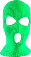 🎿 stay warm and protected with super z outlet's acrylic outdoor full face thermal ski mask - one size fits most! logo