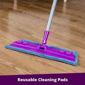 img 2 attached to 🧹 Rejuvenate Microfiber Cleaning Pad Refill: Ideal for Hardwood & Laminate Floor Care System Mop – Compatible with All Rejuvenate Floor Cleaning and Restoration Products