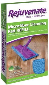 img 1 attached to 🧹 Rejuvenate Microfiber Cleaning Pad Refill: Ideal for Hardwood & Laminate Floor Care System Mop – Compatible with All Rejuvenate Floor Cleaning and Restoration Products