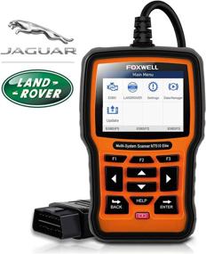 img 4 attached to 🔧 FOXWELL NT510 Elite Professional Automotive OBD2 Scanner for Land Rover and Jaguar - Code Reader with Full Systems Diagnostic Scan Tool, Bi-Directional Function, HVAC, ABS, Airbag, EPB, Transmission, Oil Light Reset capabilities