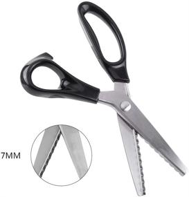 img 1 attached to Decorative Triangle Stainless Pinking Scissors