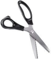 decorative triangle stainless pinking scissors logo