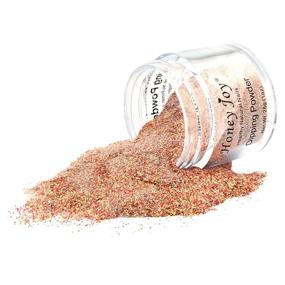 img 2 attached to ✨ 28g/Box Sparkle Colorful Holographic Glitter for Long-lasting, No UV Light Needed Dip Powder Nails - Red Golden (HJ-ND064B-No.148)