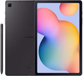 img 2 attached to 📱 Samsung Galaxy Tab S6 Lite 10.4'' Touchscreen Tablet with S Pen & Cover: WiFi, Octa Core Exynos 9610, 4GB RAM, 64GB Memory, 5MP Front + 8MP Rear Camera, Bluetooth, Android 10