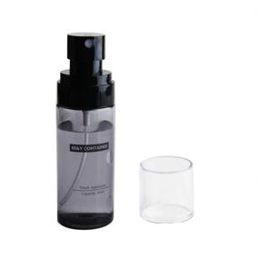 img 2 attached to KE Transparent Bottles Refillable Aromatherapy Disinfectant Travel Accessories
