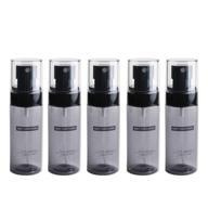ke transparent bottles refillable aromatherapy disinfectant travel accessories logo