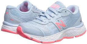 img 1 attached to Girls' Athletic Shoes: New Balance Pigment Velocity Running Shoes