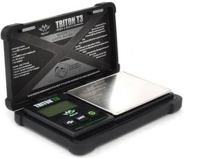 img 2 attached to 📏 Accurate and Portable: My Weigh T3-400 Triton T3 400 Gram x 0.01 Digital Pocket Scale in Sleek Black Design