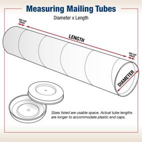 img 3 attached to 📦 BOX USA BP1506W Shipping Tubes