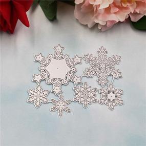 img 2 attached to LZBRDY Snowflake Cutting Scrapbooking Christmas
