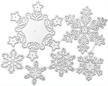 lzbrdy snowflake cutting scrapbooking christmas logo