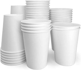 img 4 attached to 12 oz White Paper Disposable Cups – 100-Count Pack for Hot Beverages