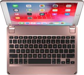 img 4 attached to 🔋 Brydge 10.5 Keyboard for iPad Pro 10.5 inch - Gold: Backlit Bluetooth Aluminum Keyboard