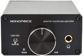 img 2 attached to 🎧 Monoprice 111567 Amplifier for Desktop Headphones