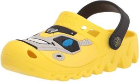 img 4 attached to 🔶 Cool and Comfy: Skechers Boys Cali Yellow Black Boys' Shoes