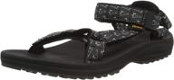 teva sandals black bamboo bmblc logo