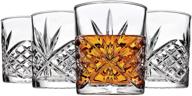 🍸 godinger dublin double old fashioned glasses, 4-piece set logo