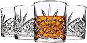 img 3 attached to 🍸 Godinger Dublin Double Old Fashioned Glasses, 4-Piece Set