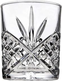 img 1 attached to 🍸 Godinger Dublin Double Old Fashioned Glasses, 4-Piece Set