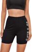 soly hux womens active waisted sports & fitness and australian rules football logo