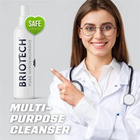 img 3 attached to 🧼 BRIOTECH Pure Hypochlorous: The Ultimate Multi-Purpose HOCl Solution for Safe Surface Cleaning and Skin Cleansing (Family and Pet-Friendly)