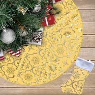 christmas skirt decoration stocking holiday logo