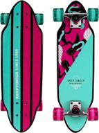 🛹 unleash fun with the kryptonics mini cutaway cruiser skateboard logo