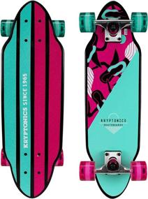 img 4 attached to 🛹 Unleash Fun with the Kryptonics Mini Cutaway Cruiser Skateboard