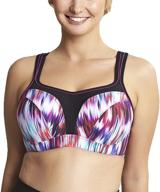 👙 panache women's underwired sports bra: ultimate support and style in black logo