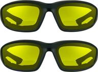 bikershades motorcycle riding bifocal glasses logo