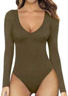 👗 bodysuits jumpsuits for women - mangopop womens plunge & fashionable clothing logo