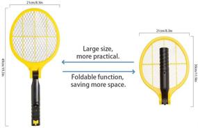img 3 attached to ValueHall Foldable USB Rechargeable Fly Swatter - Indoor and Outdoor Fly Swatter Racket V7078A