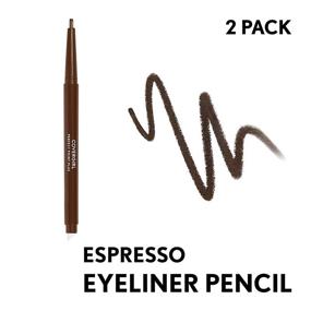 img 3 attached to 👁️ Covergirl Perfect Point Plus Eyeliner Pencil Espresso - Pack of 2 - 0.008 Ounce - Long-Lasting Precision Eye Makeup