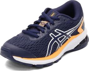 img 4 attached to 👧 ASICS GT 1000 Little Glacier Silver Girls' Athletic Shoes – Performance and Style Combined