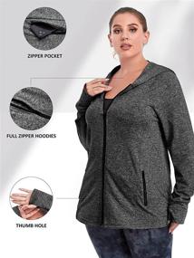 img 3 attached to FOREYOND Athletic Activewear Stretchy Exercise Outdoor Recreation in Outdoor Clothing