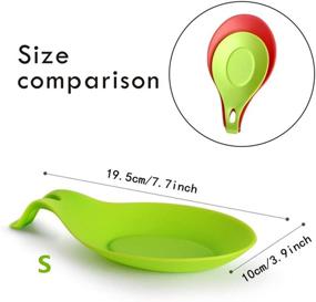 img 3 attached to 🌈 Colorful JcHome Silicone Kitchen Holders: Stylish and Functional Accessories