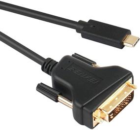img 4 attached to 🔌 6ft USB C to DVI Cable - Benfei Type-C to DVI Cable [Thunderbolt 3] Compatible with MacBook Pro 2019/2018/2017, Samsung Galaxy S9/S8, Surface Book 2, Dell XPS 13/15, Pixelbook, and More