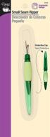 🪡 dritz small seam ripper for efficient sewing, 1-pack, green logo