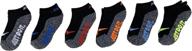 🧦 ultimate comfort: nike kid's just do it cushioned no show training socks 6 pack logo