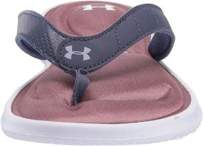 img 3 attached to Wear the Comfort: Under Armour Women's Marbella Flip Flop Shoes!