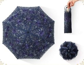 img 1 attached to ☂️ Honeystore Vintage Parasol Decoration Umbrellas - Stick Umbrellas