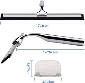 img 3 attached to Squeegee Stainless Non Slip Silicone Suitable