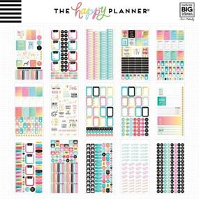 img 1 attached to 🏋️ me & my BIG ideas Sticker Value Pack for Mini Planner – Happy Planner Scrapbooking Supplies – Fitness Theme – Multi-Color & Gold Foil – Ideal for Projects & Albums – 30 Sheets, 1939 Stickers