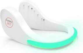 img 4 attached to 🏃 RUMBLE 24/7 Shoe Lights for Night Running Gear - Flashing LED Reflective Gear for Runners, Joggers, Bikers, Kids & Pets (One Pair)